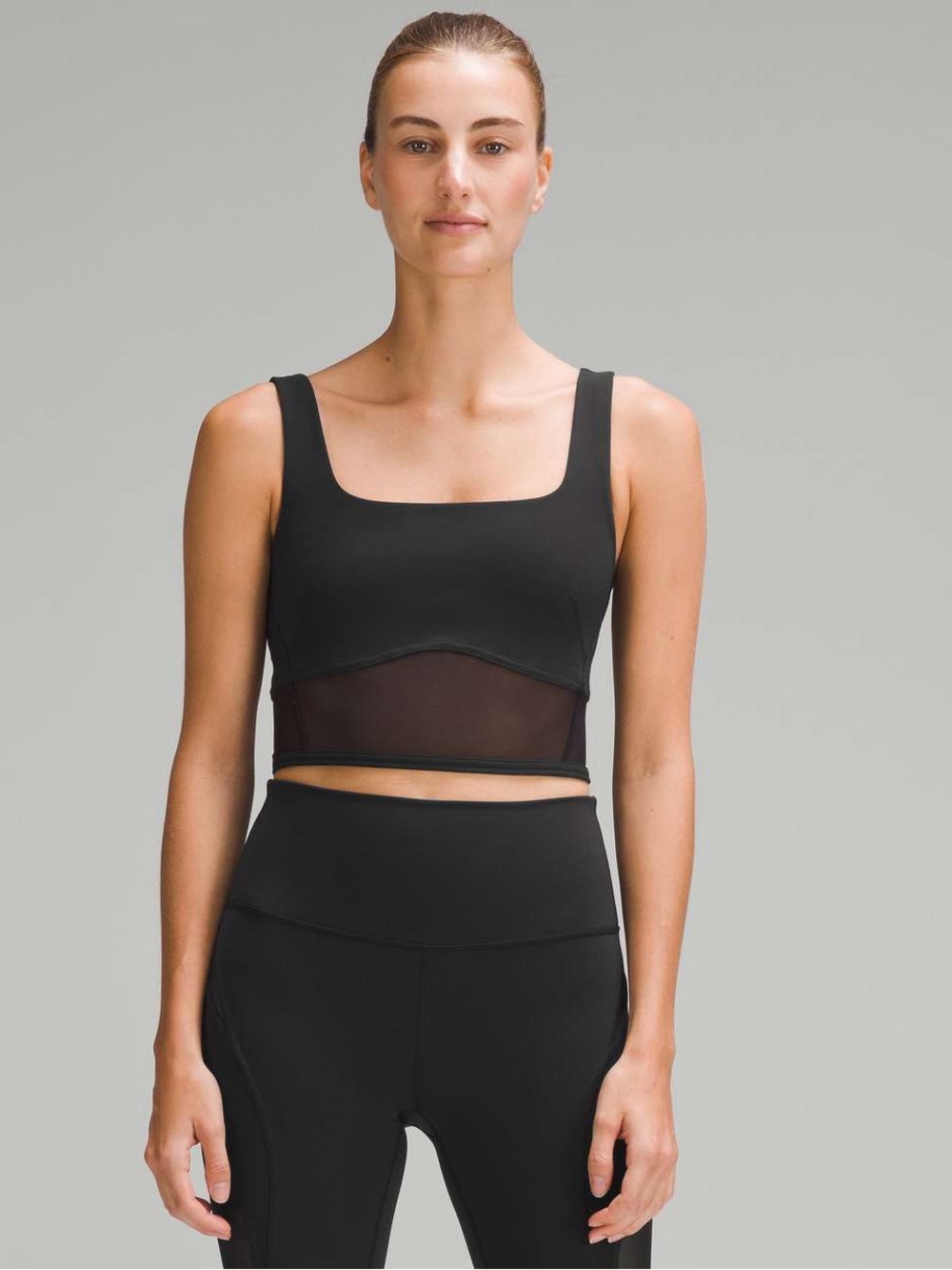 Wunder Train Mesh Panel Tank Top